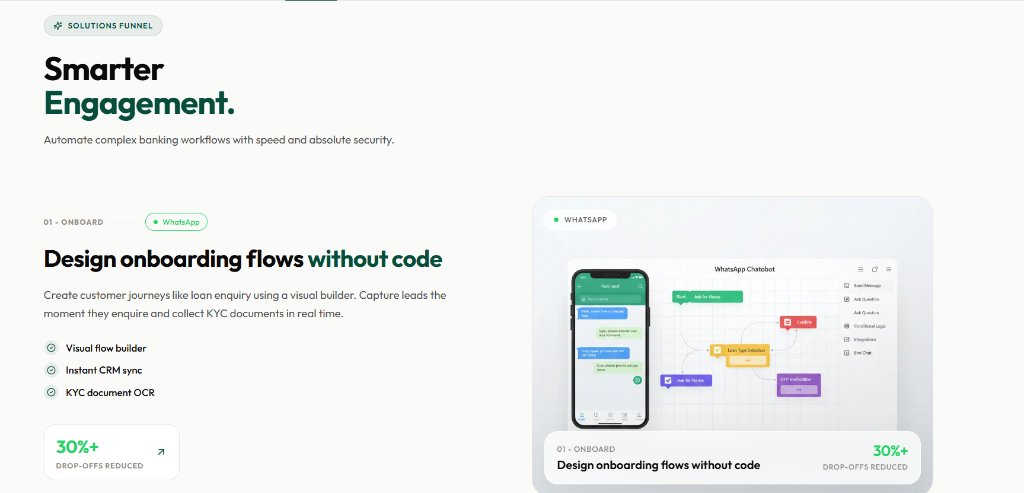 Smarter Onboarding Engagement Flow Builder